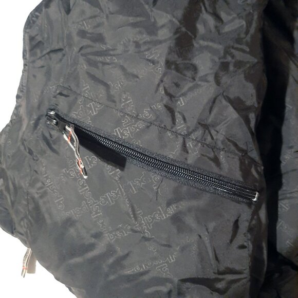 Vintage 90s y2k Pelle Pelle Marc Buchanan Black Down Puffer Jacket Mens Large - Picture 7 of 11